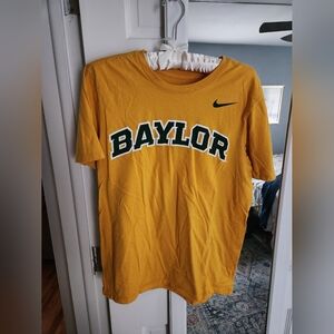 Nike, Baylor University, Medium, Unisex, Gold T-Shirt